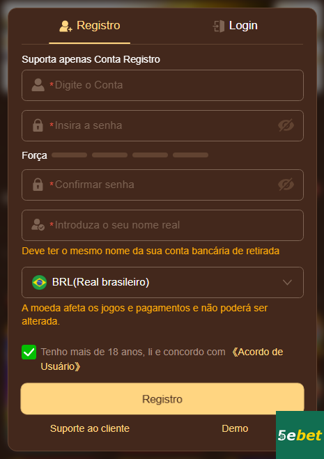 Recompensas VIP 5ebet.com